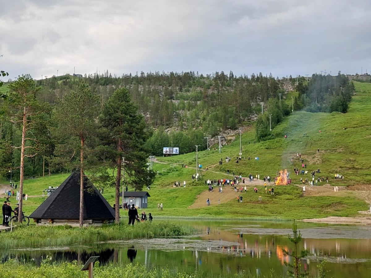 Isokelo Log Apartments Salla Eksteriør billede